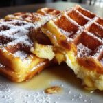 Fluffiest Buttermilk Waffles with a Crispy Secret