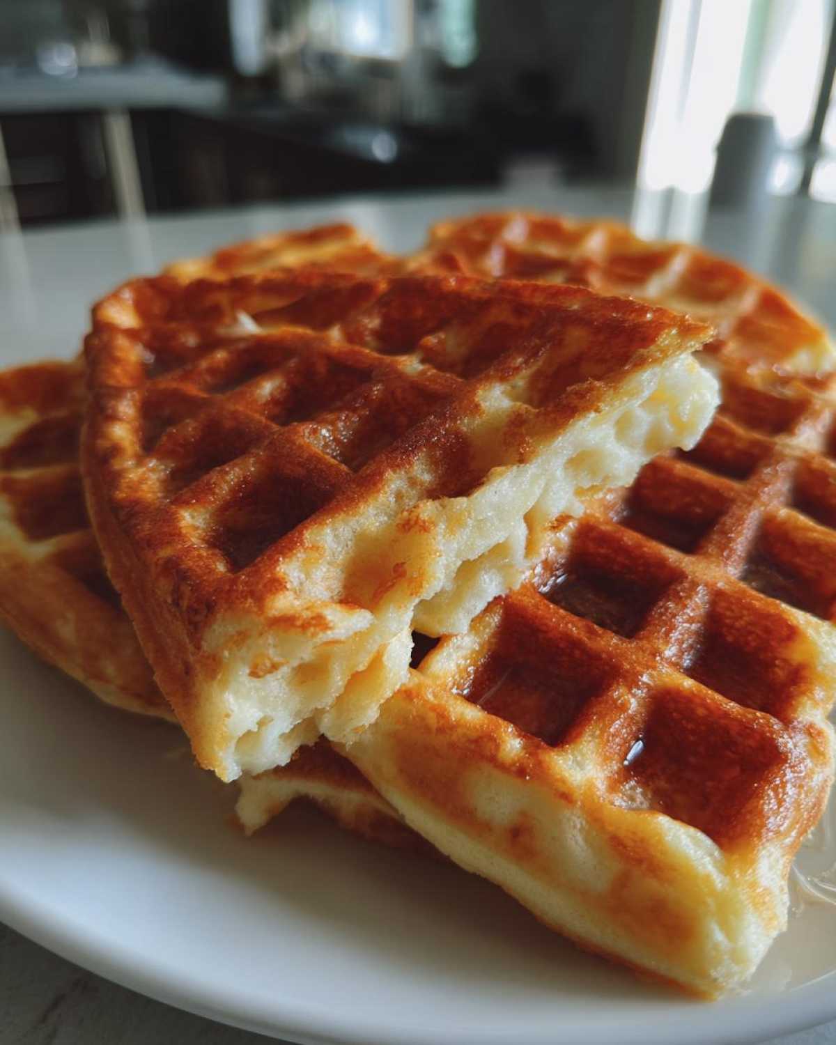 Fluffy Buttermilk Waffles with a Crispy Secret - detail 4