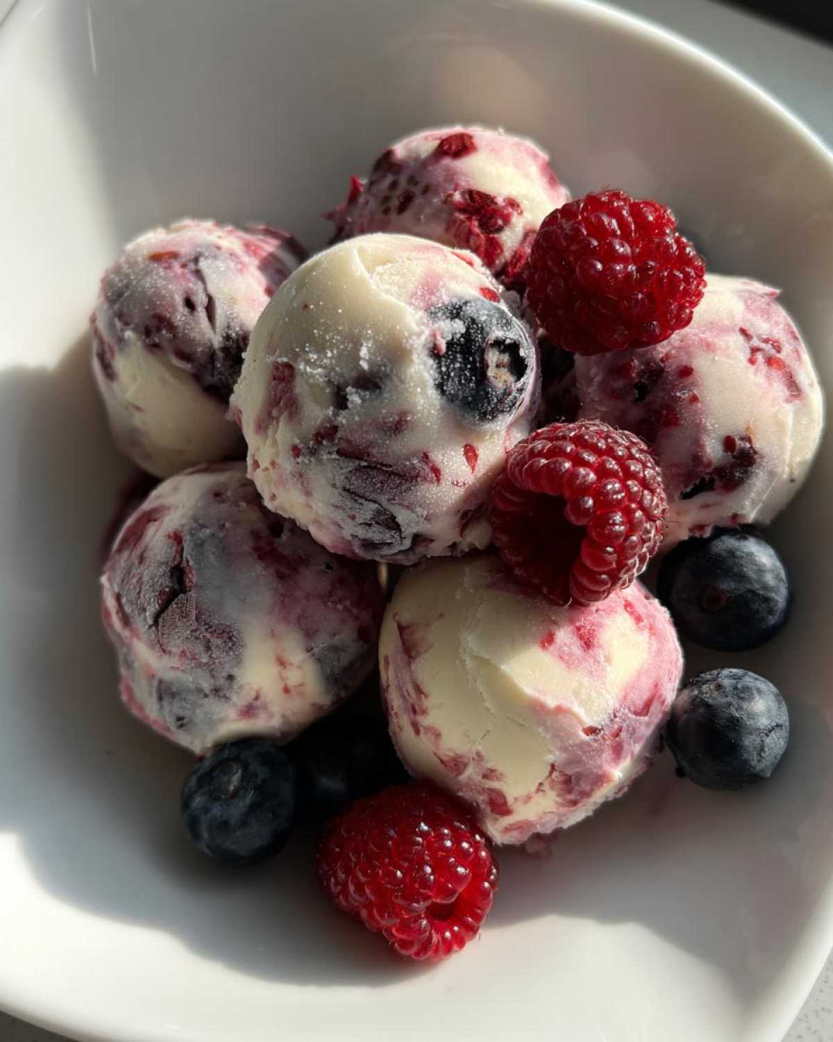 Frozen Yogurt Berry Bites (Kid-Approved Snack) - detail 3