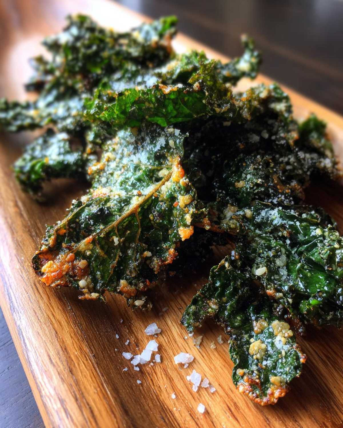 Garlic Parmesan Kale Chips That Actually Satisfy - detail 4