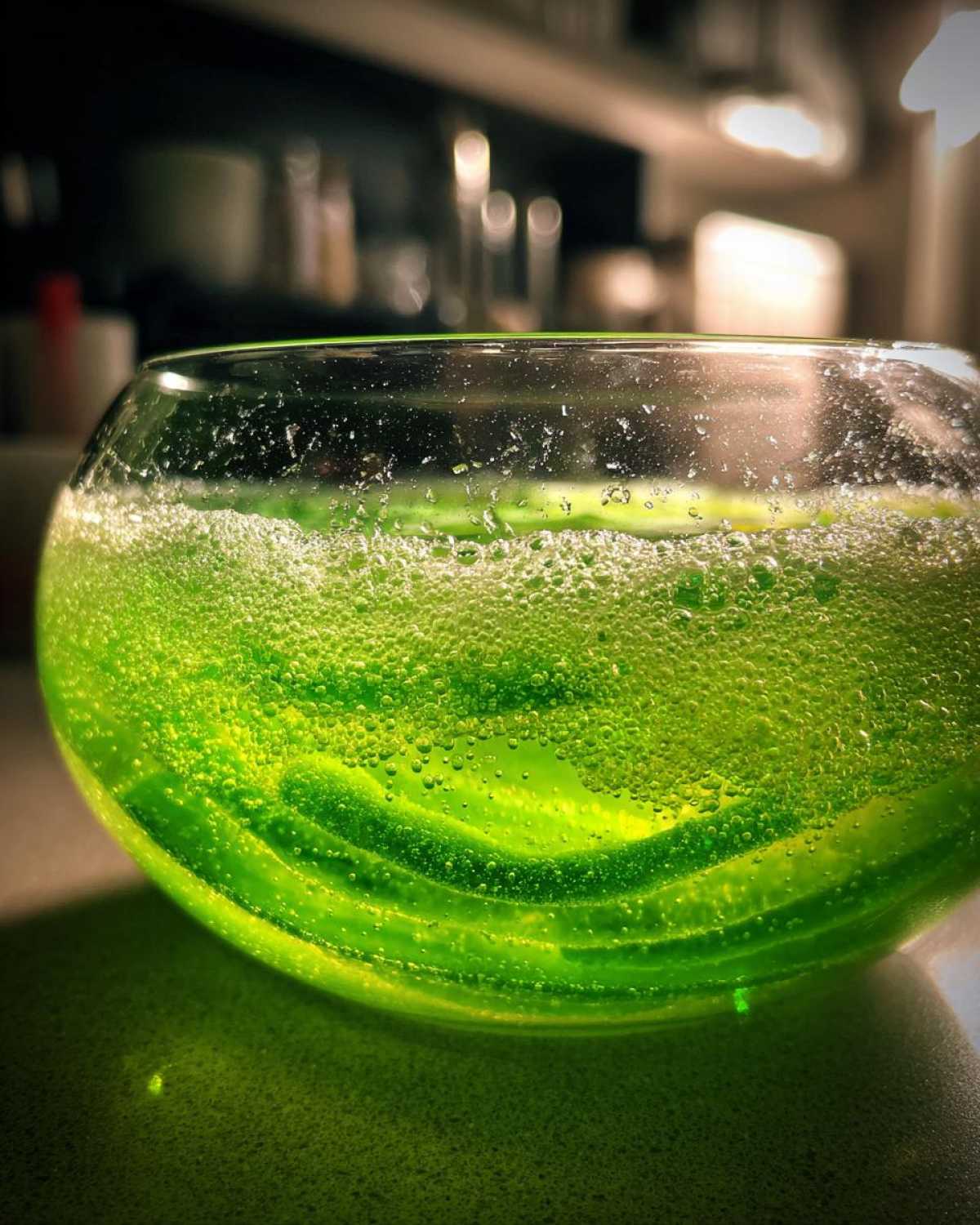 Glow-in-the-Dark Halloween Punch (Kid-Friendly Potion) - detail 1