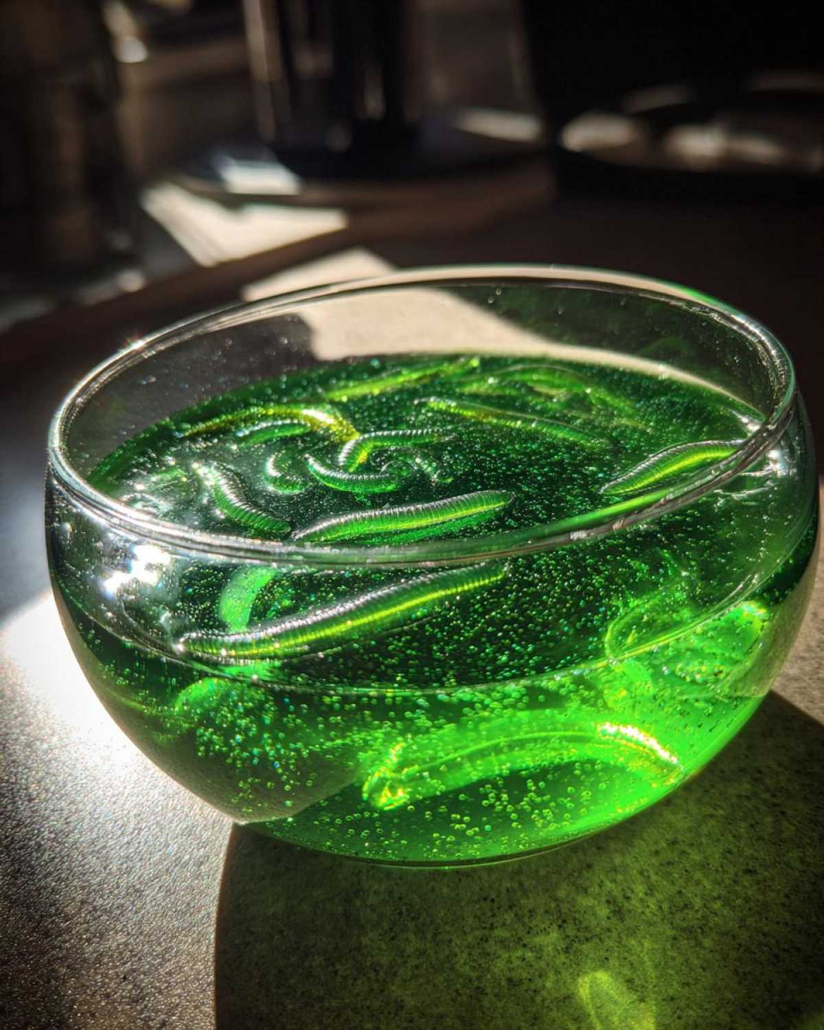Glow-in-the-Dark Halloween Punch (Kid-Friendly Potion) - detail 2