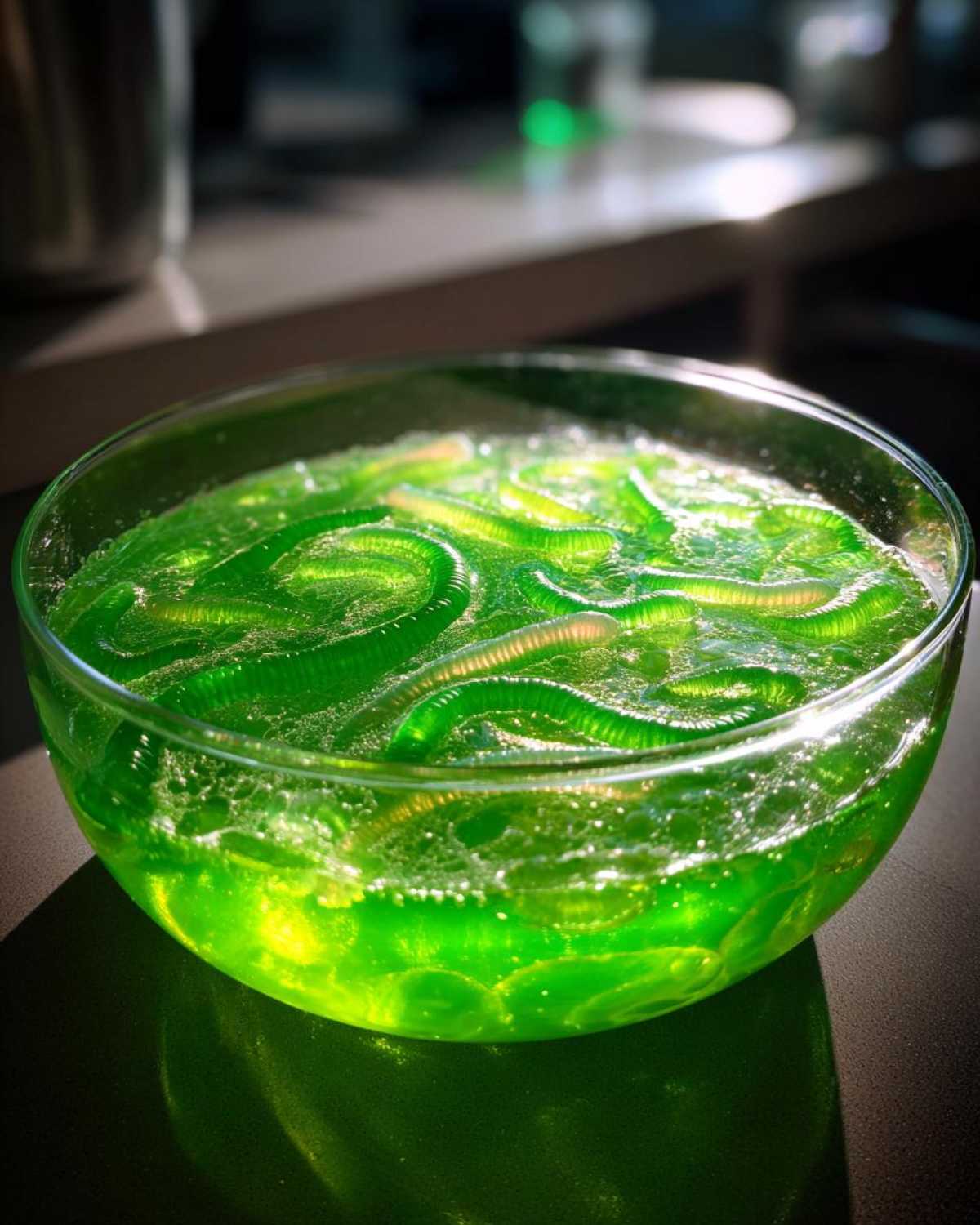 Glow-in-the-Dark Halloween Punch (Kid-Friendly Potion) - detail 4