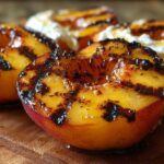 Grilled Peaches with Honey Mascarpone