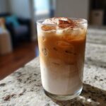 Iced Dirty Chai Latte with Protein Boost