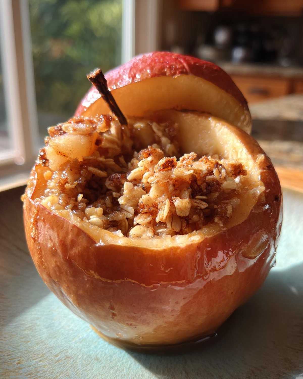 Inside-Out Apple Pie Baked Apples - detail 1
