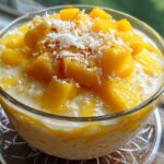 Mango Coconut Tapioca Pudding (Dairy-Free Delight)