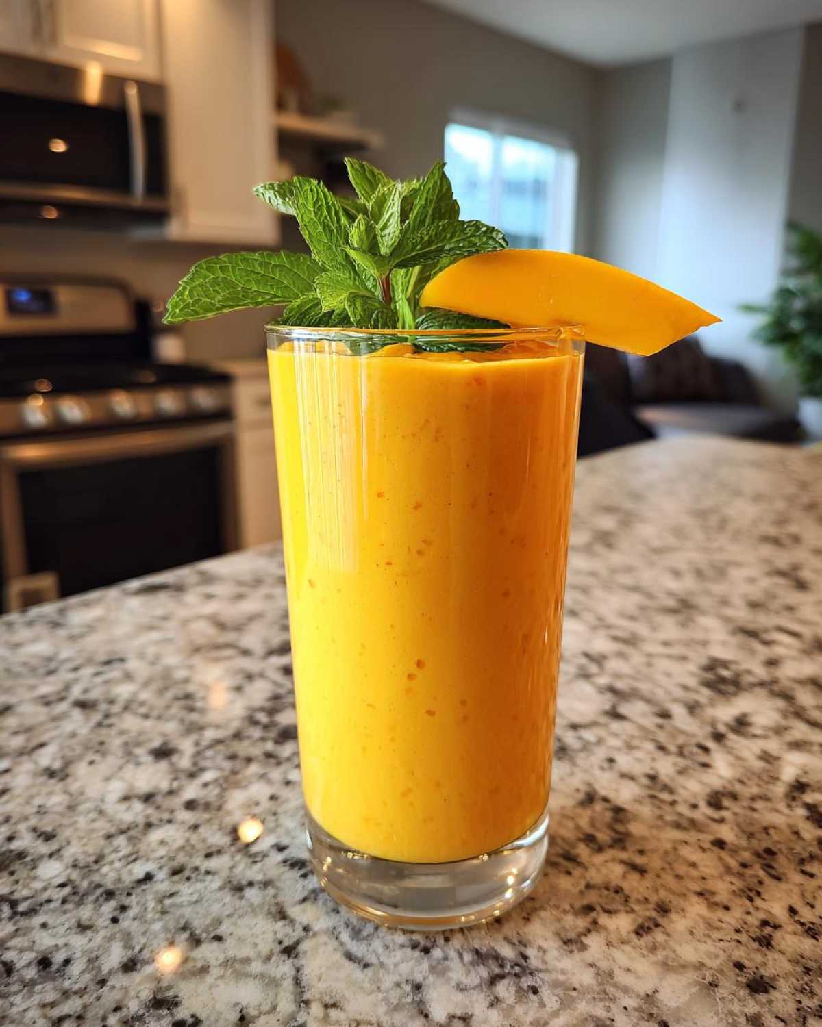 Mango Lassi Mocktail (Tropical Take on a Classic) - detail 3