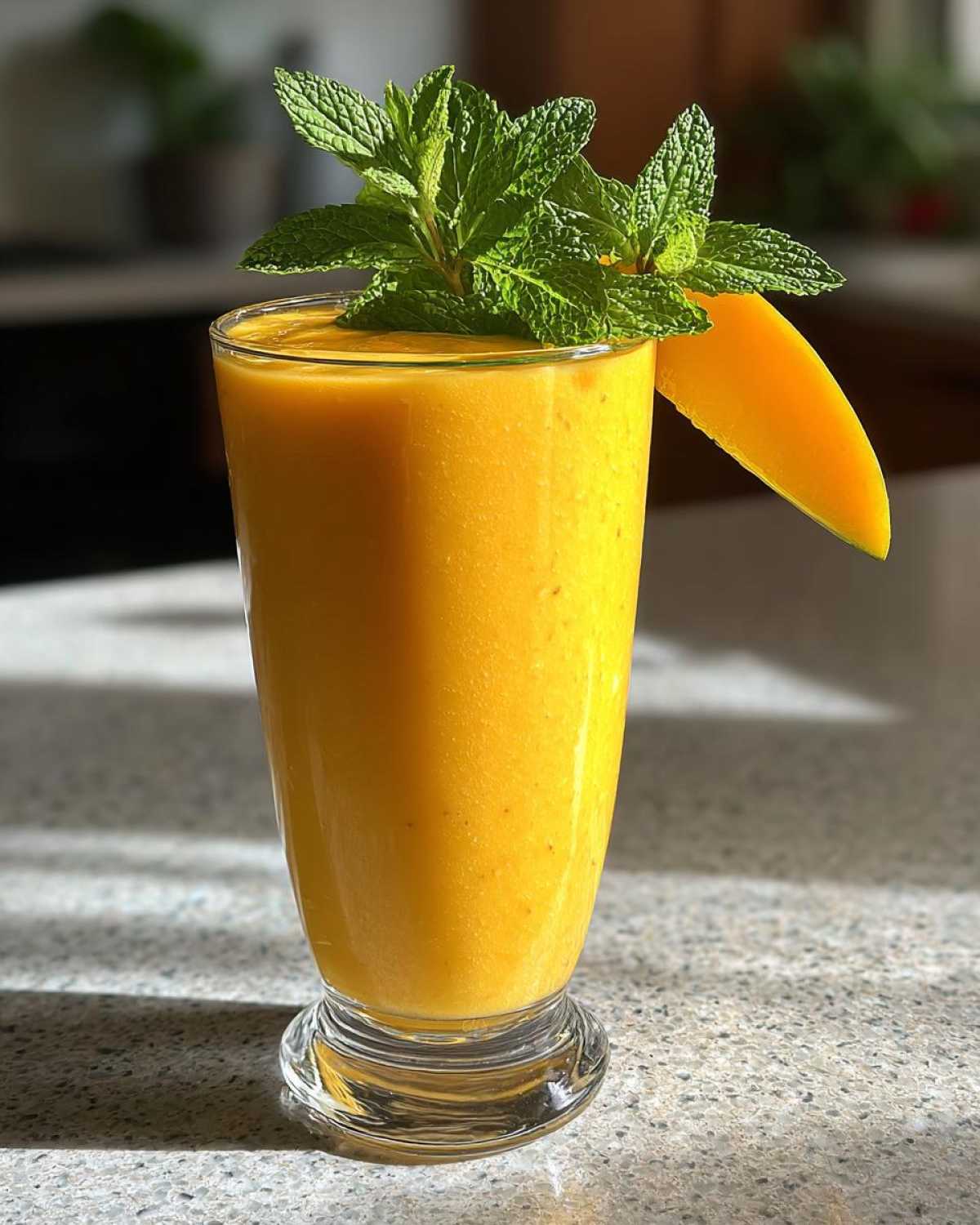 Mango Lassi Mocktail (Tropical Take on a Classic) - detail 4