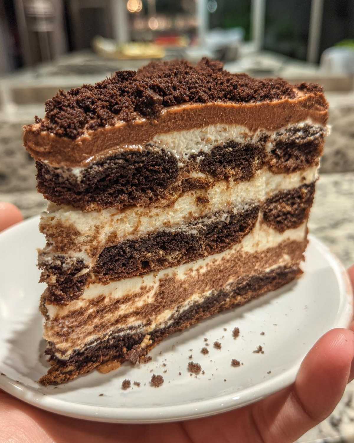 Mocha Icebox Cake (No Oven, Big Flavor) - detail 4