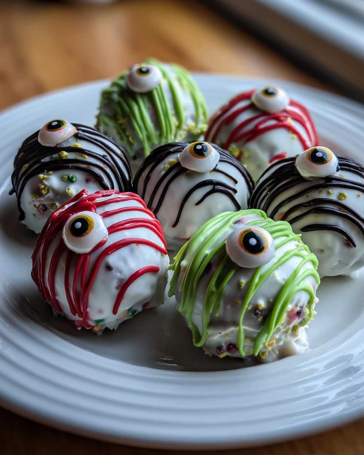 Monster Eyeball Oreo Truffles (Spooky & Easy) - detail 4