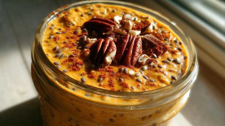 Overnight Oats That Taste Like Pumpkin Pie