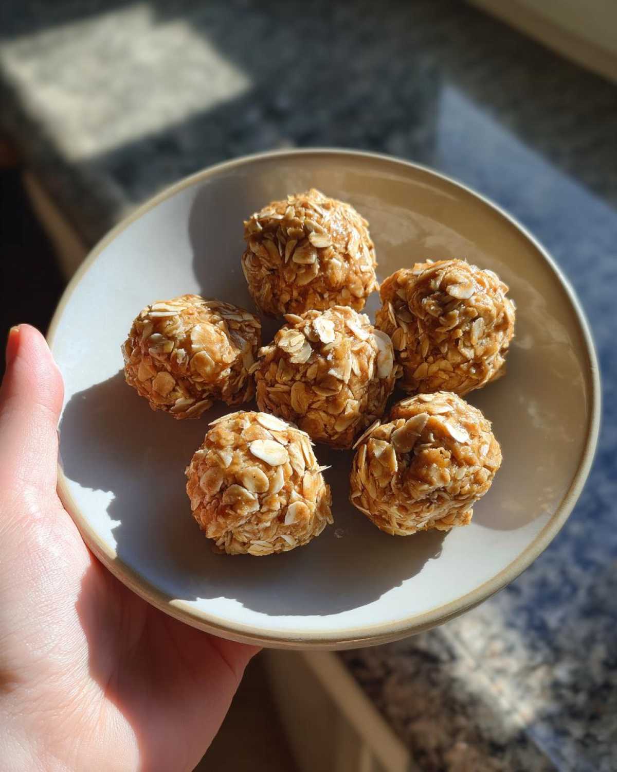 Peanut Butter Banana Energy Bites (No Bake) - detail 3