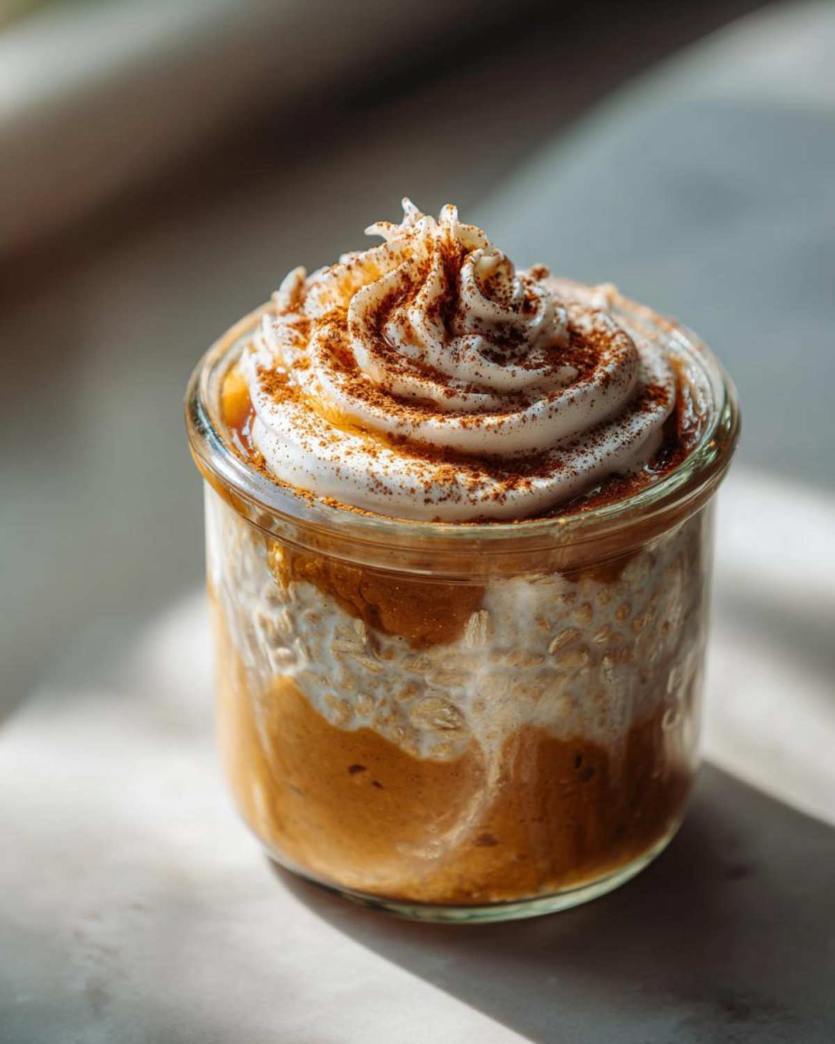 Pumpkin Pie Overnight Oats (Tastes Like Fall Dessert) - detail 1