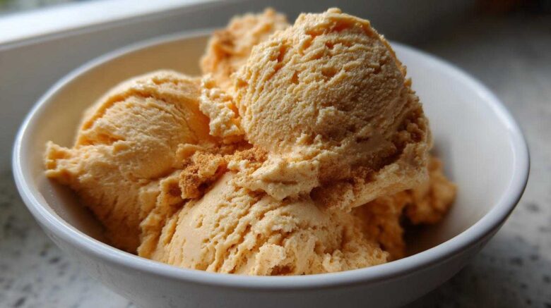 Pumpkin Spice Latte Ice Cream (No Churn)
