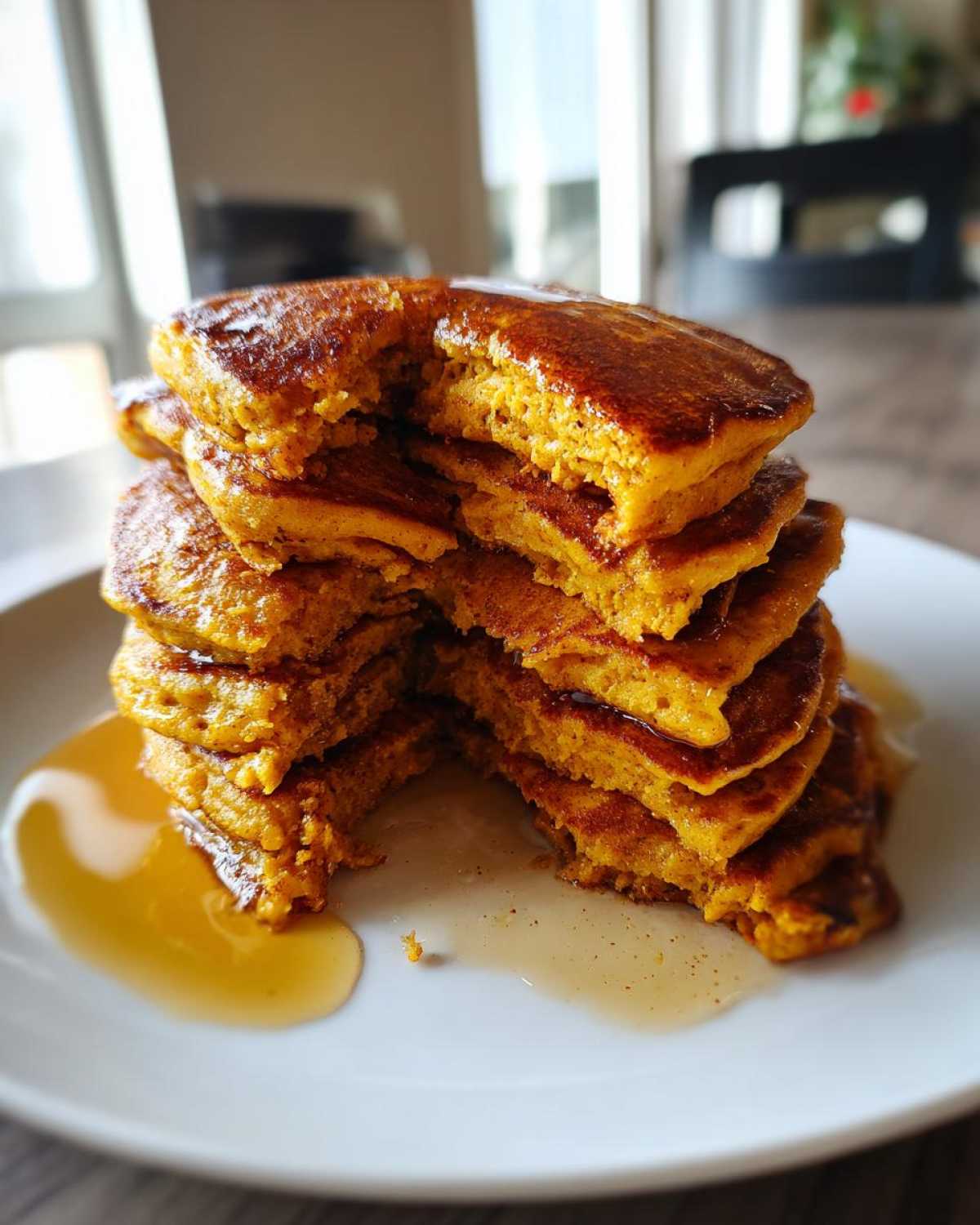 Pumpkin Spice Pancakes with a Hidden Healthy Twist - detail 3