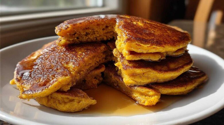 Pumpkin Spice Pancakes with a Hidden Healthy Twist