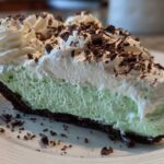 Shamrock Shake Pie (Minty Frozen Dessert)