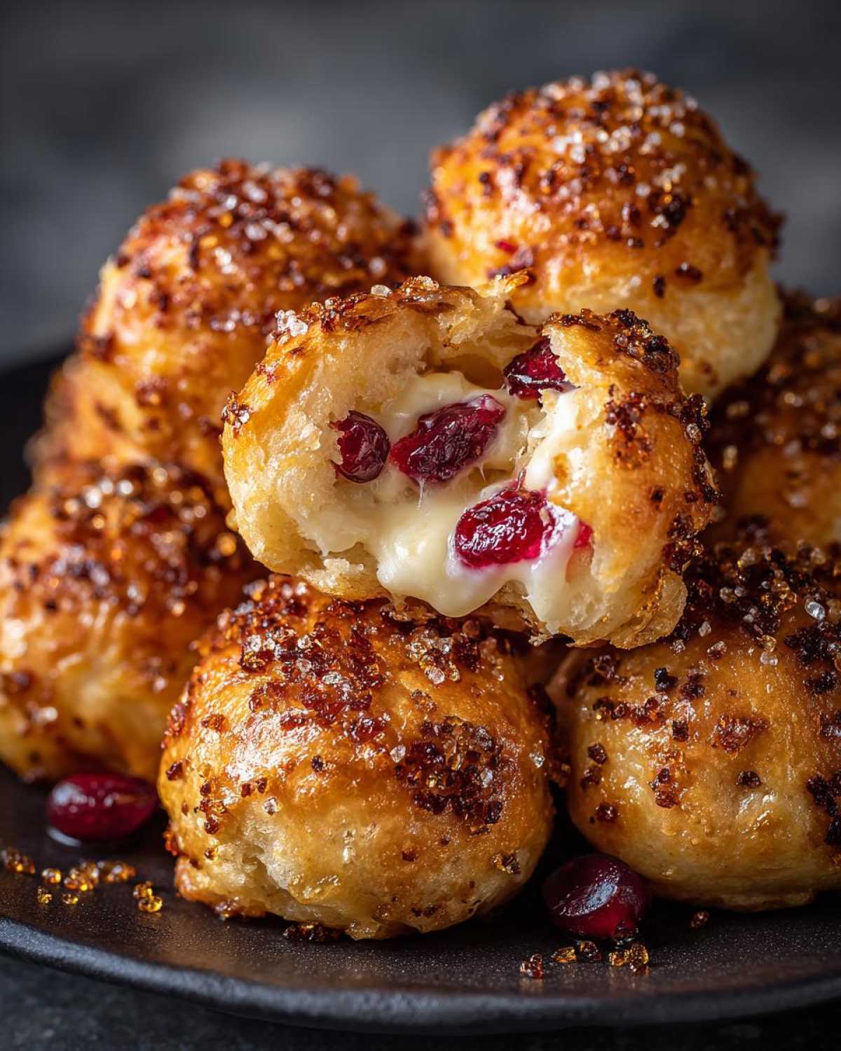 Sparkling Cranberry Brie Bites (New Year’s Party Hit) - detail 1