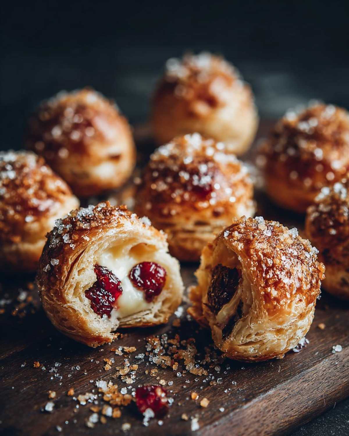 Sparkling Cranberry Brie Bites (New Year’s Party Hit) - detail 2