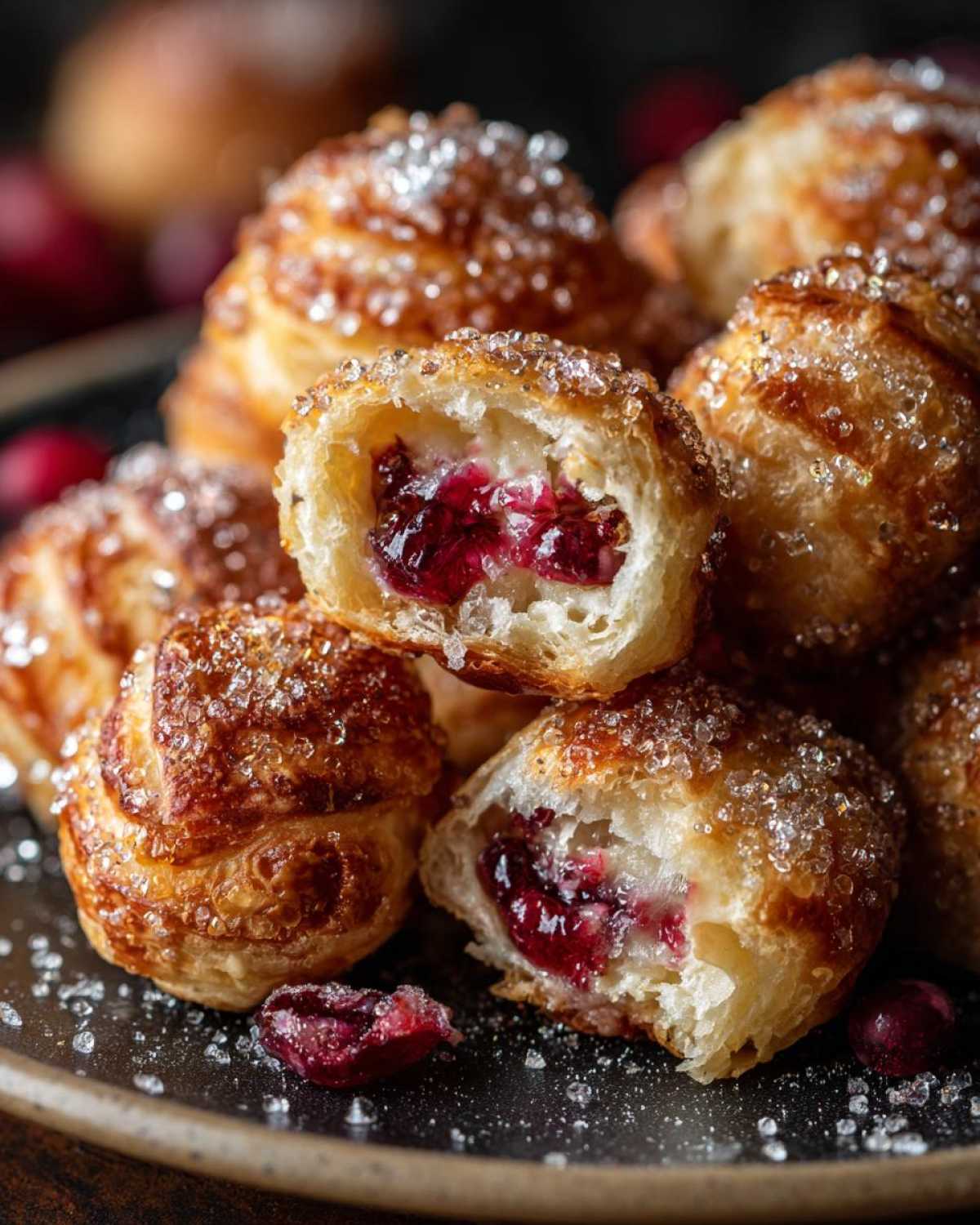 Sparkling Cranberry Brie Bites (New Year’s Party Hit) - detail 3