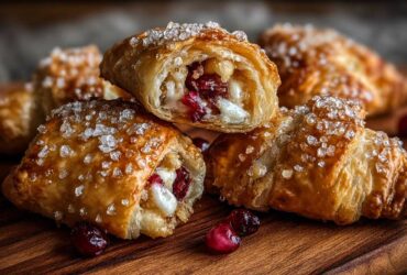 Sparkling Cranberry Brie Bites (New Year’s Party Hit)