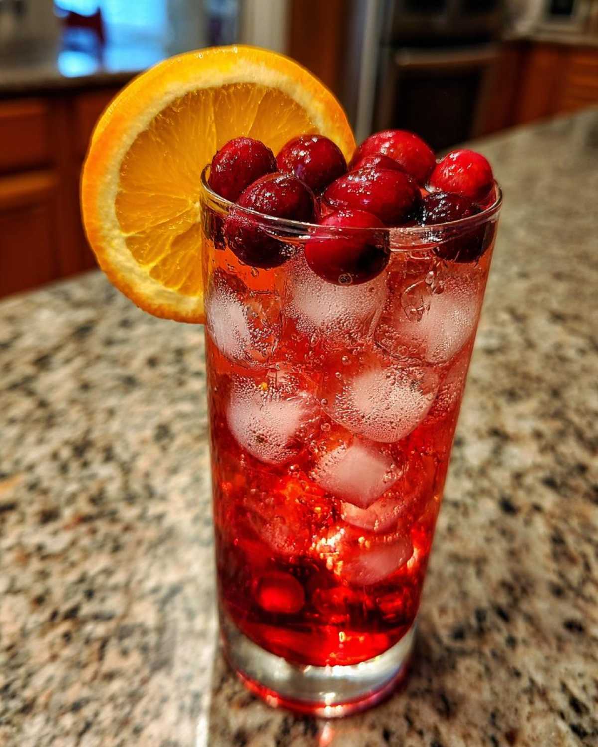 Spiced Cranberry Mocktail for the Holidays - detail 3