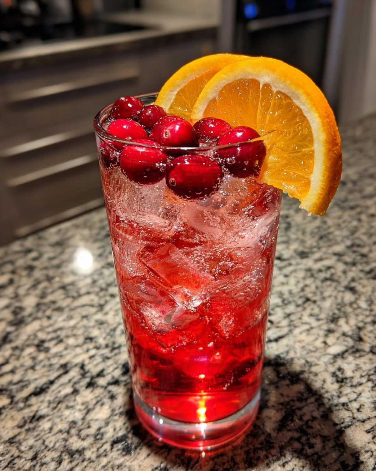Spiced Cranberry Mocktail for the Holidays - detail 4