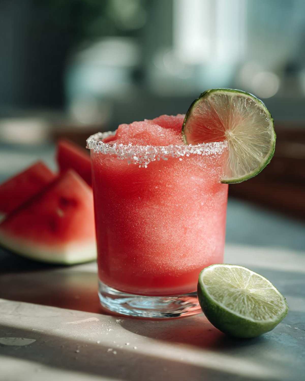 Spicy Watermelon Margaritas (Summer in a Glass) - detail 2