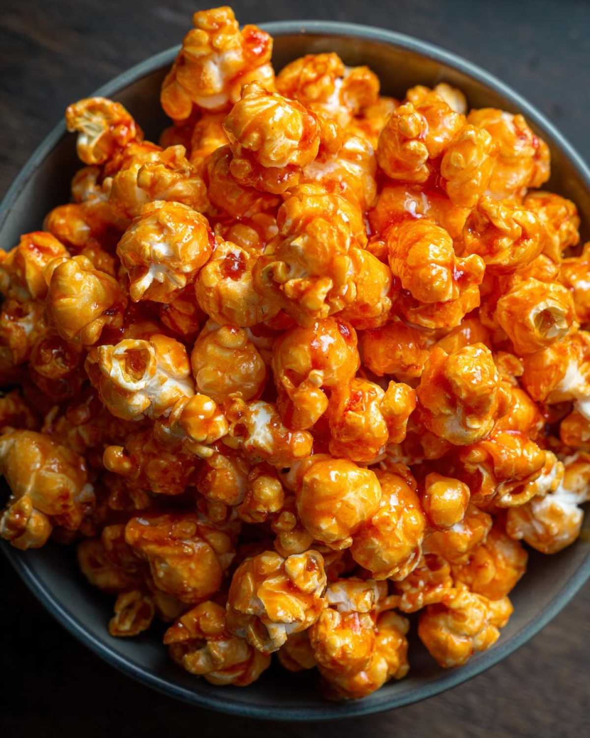 Sriracha Honey Popcorn (Sweet and Spicy Crunch) - detail 1