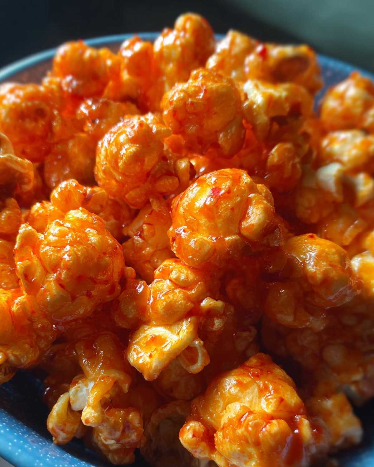 Sriracha Honey Popcorn (Sweet and Spicy Crunch) - detail 2