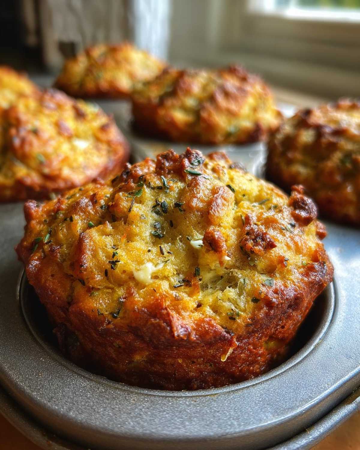 Stuffing Muffins with Sage Butter (Portion Perfect) - detail 4