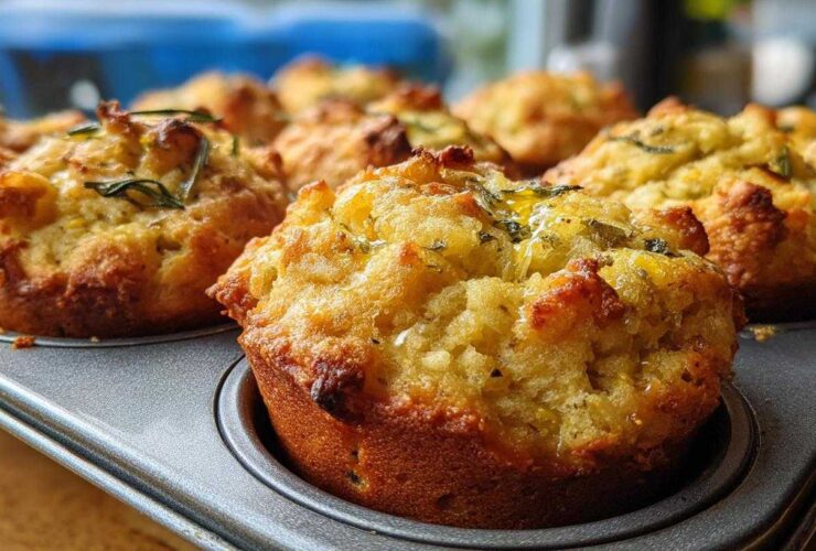 Stuffing Muffins with Sage Butter (Portion Perfect)