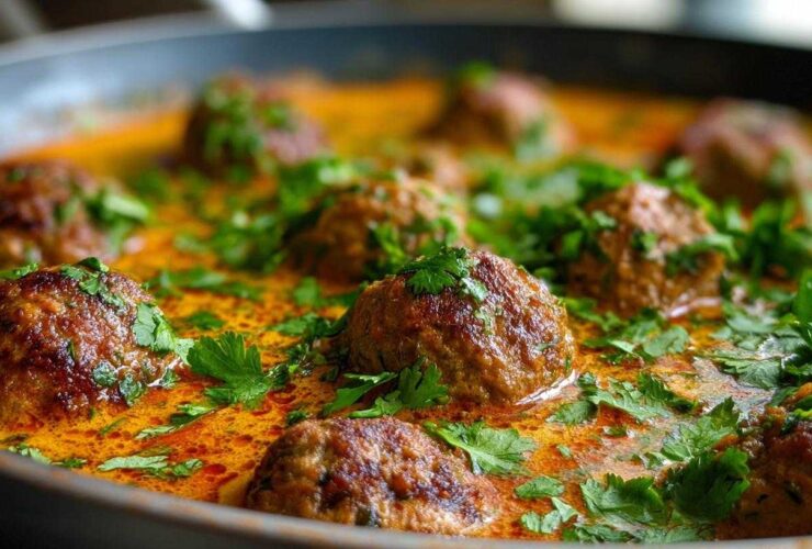Thai Coconut Curry Meatballs (So Much Flavor)