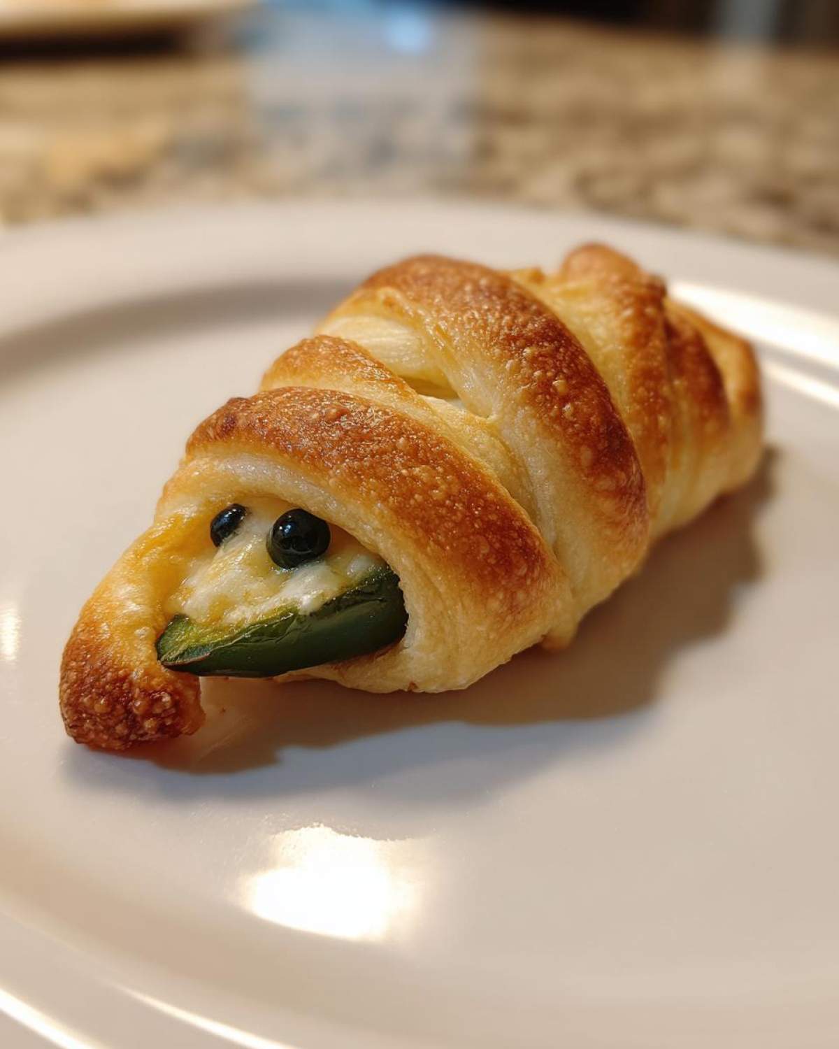 Wicked Mummy Jalapeno Poppers (Spooky Appetizer) - detail 1