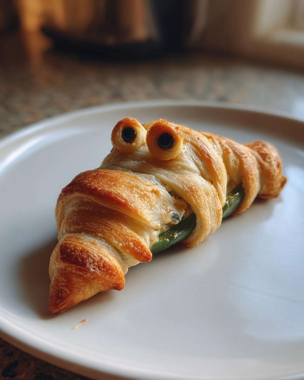 Wicked Mummy Jalapeno Poppers (Spooky Appetizer) - detail 3