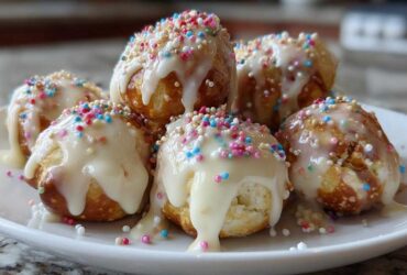 Yogurt Covered Pretzel Bites (Sweet & Salty Snack)