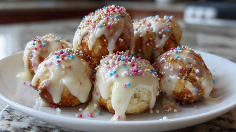 Yogurt Covered Pretzel Bites (Sweet & Salty Snack)