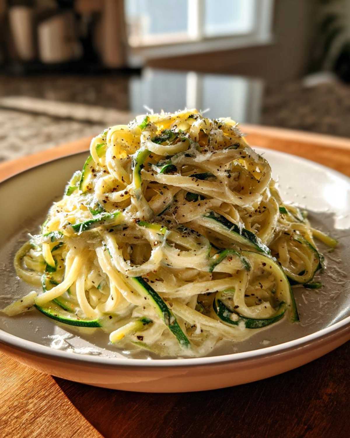 Zucchini Noodle Alfredo That Actually Satisfies - detail 2
