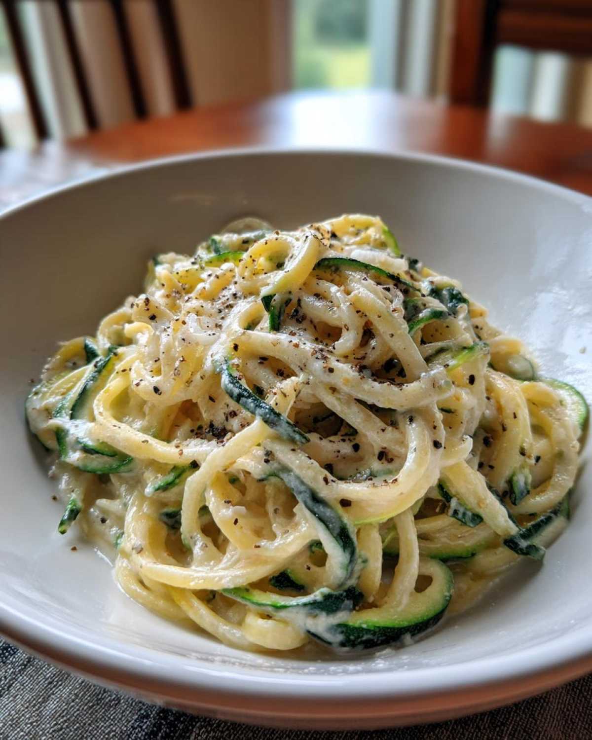 Zucchini Noodle Alfredo That Actually Satisfies - detail 3