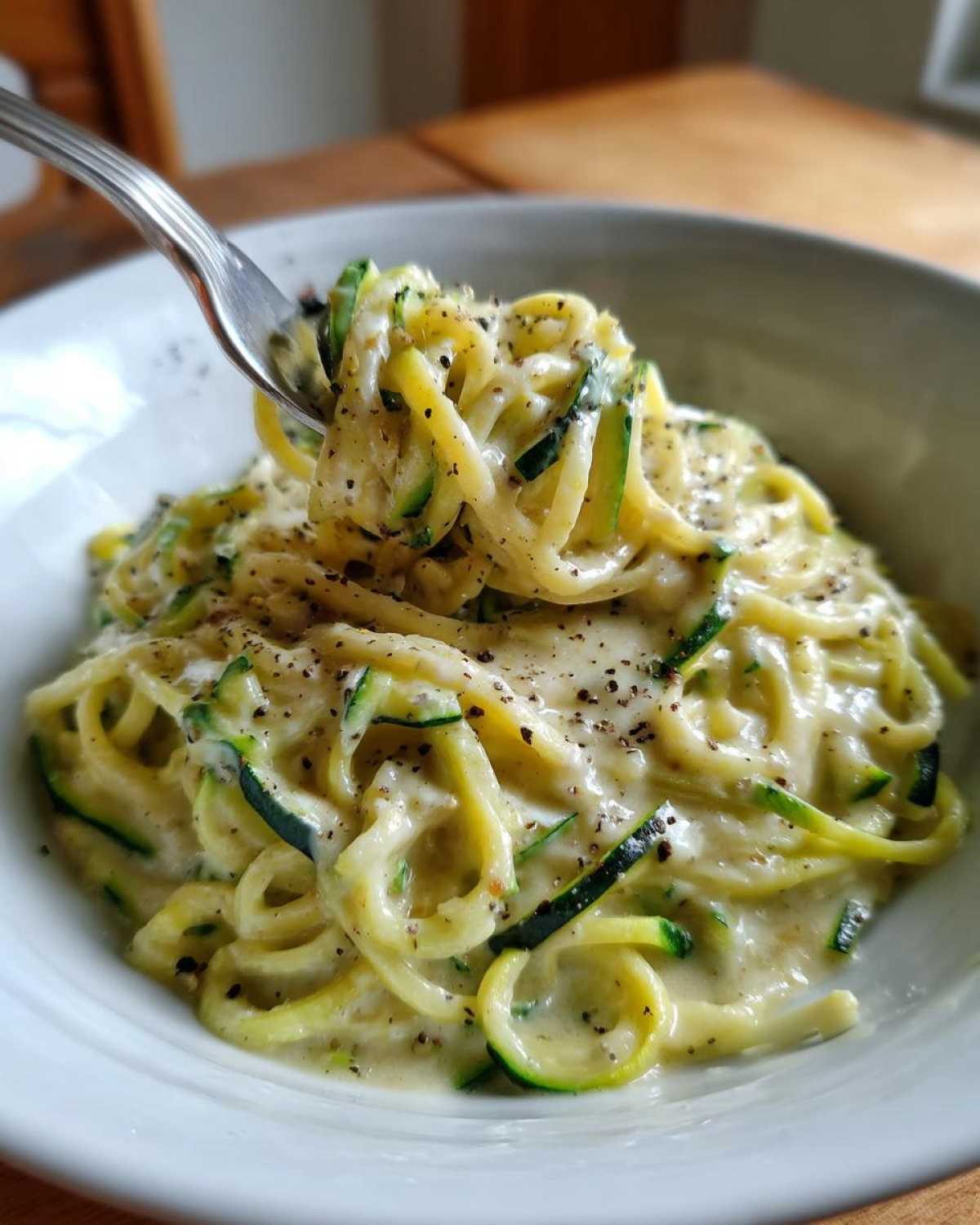 Zucchini Noodle Alfredo That Actually Satisfies - detail 4