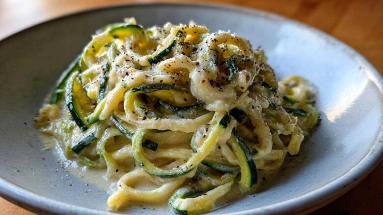 Zucchini Noodle Alfredo That Actually Satisfies