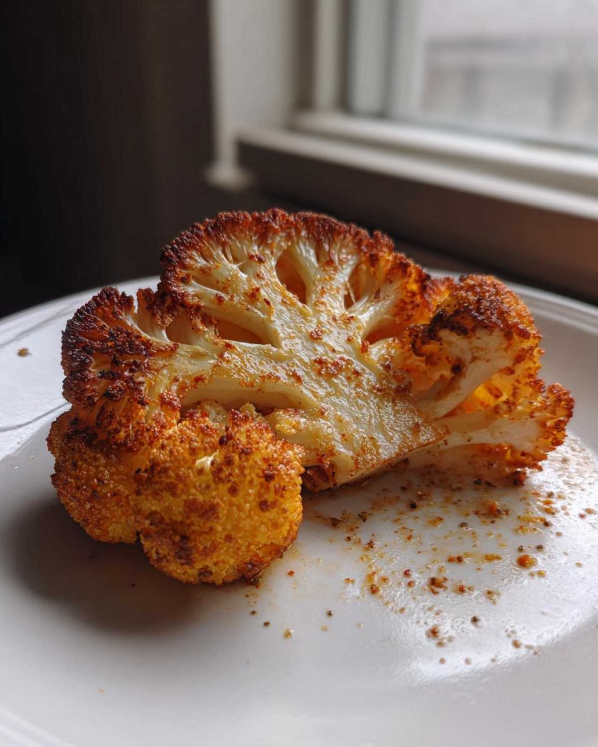 Air Fryer Crispy Cauliflower Steak - detail 4
