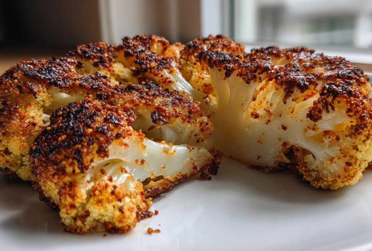Air Fryer Crispy Cauliflower Steak