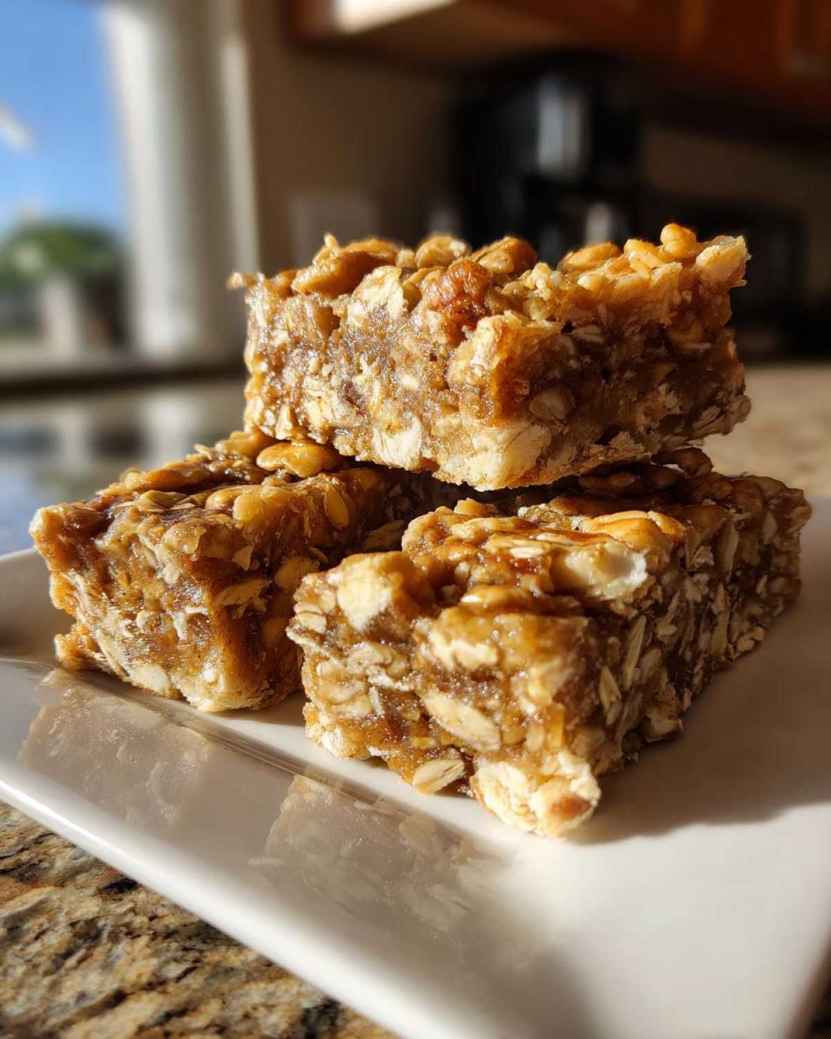 Baked Banana Nut Protein Bars - detail 1