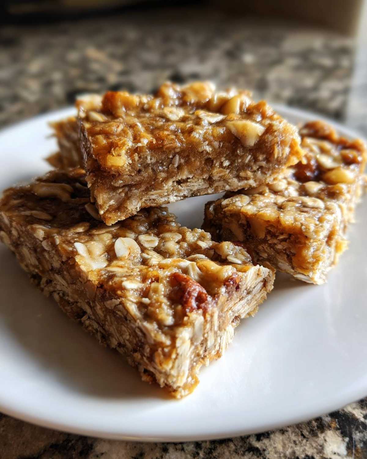 Baked Banana Nut Protein Bars - detail 2