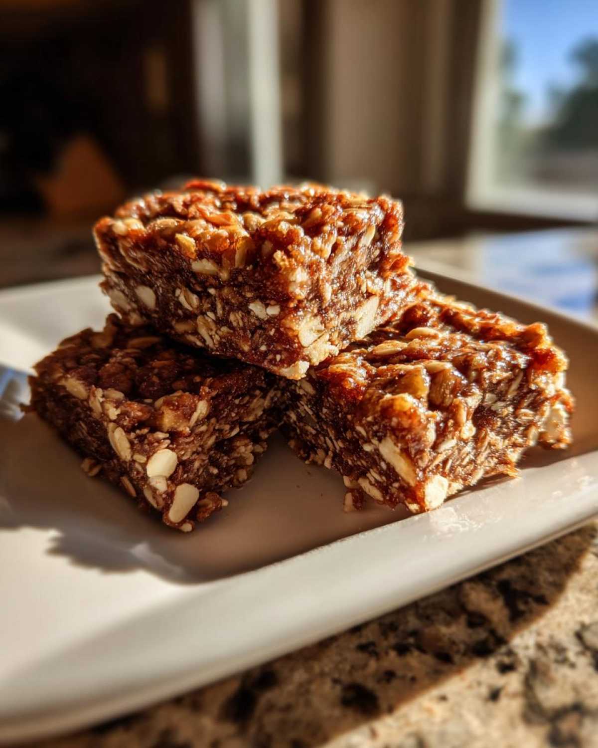 Baked Banana Nut Protein Bars - detail 4