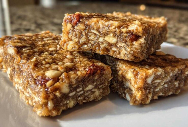 Baked Banana Nut Protein Bars