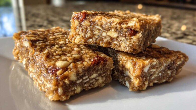 Baked Banana Nut Protein Bars