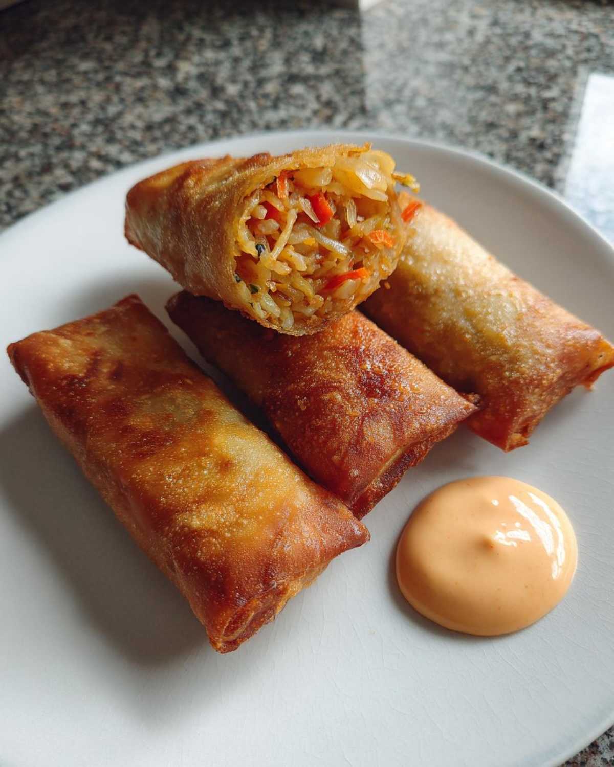 Bang Bang Vegetable Spring Rolls - detail 1